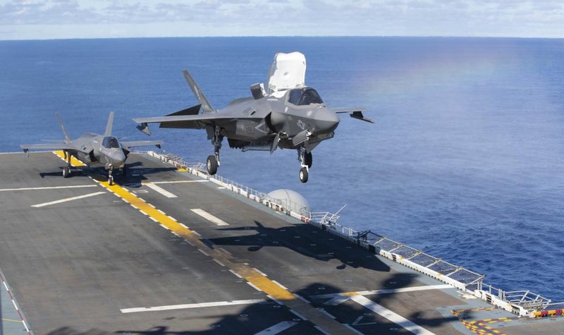 Singapore at-sea deployment of F-35Bs can overcome airfield dependency