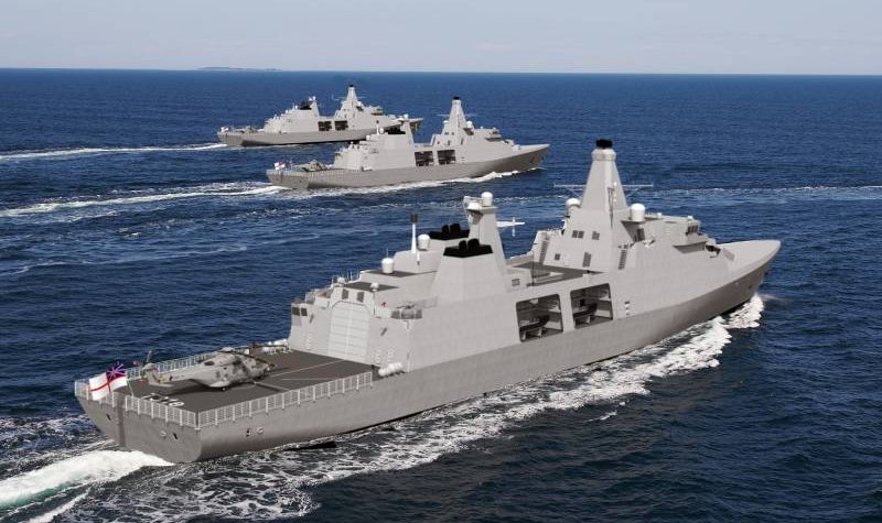 Babcock cuts steel for first RN Type 31 frigate