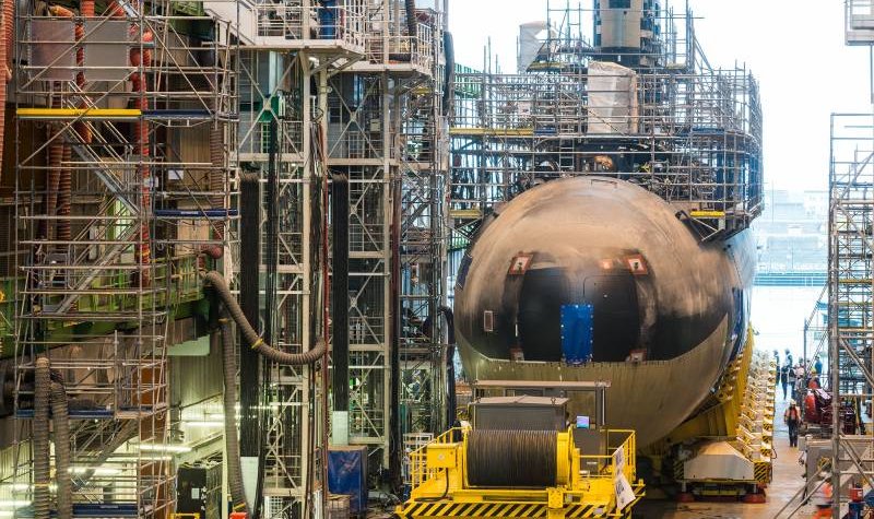 Naval Group rolls out latest Barracuda-class sub