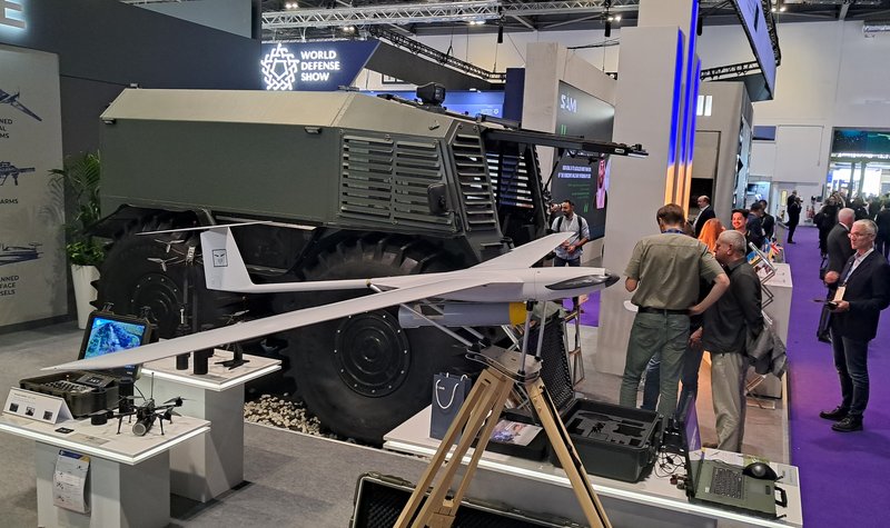 Ukraine shows combat-tested armament at DSEI 2023