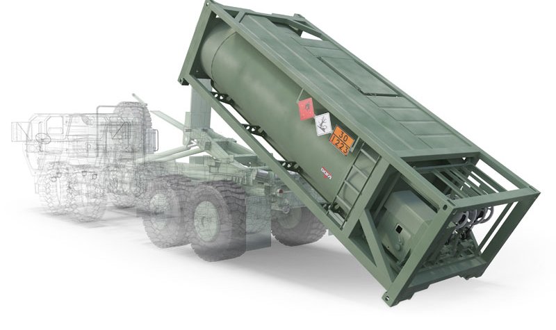 Mobile tank equipment goes military