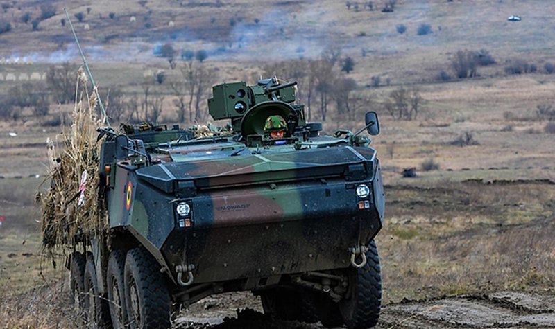 Romania orders more Piranha III vehicles