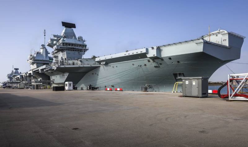 HMS Prince of Wales gears up for mixed F-35B, helicopter operations