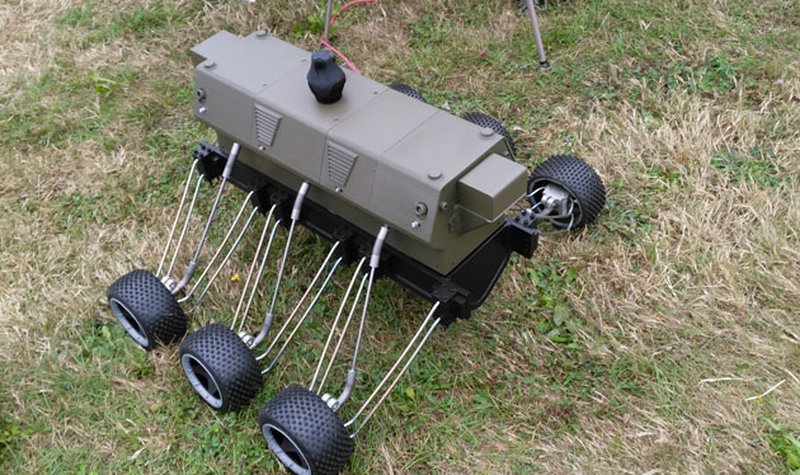 DVD 2016: Prototype robust vehicle on track