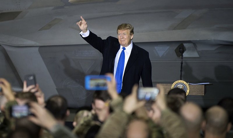 Trump seeks $33 billion hike in US DoD budget