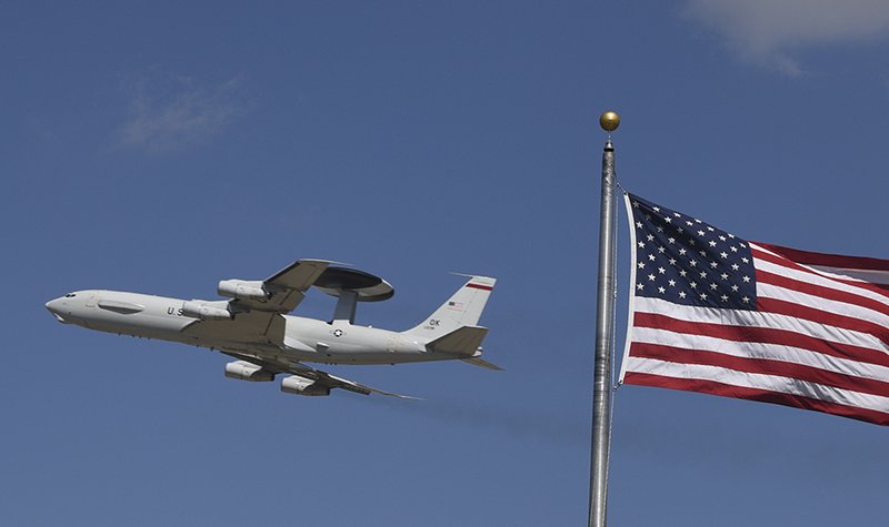 USAF demonstrates new AWACS capability
