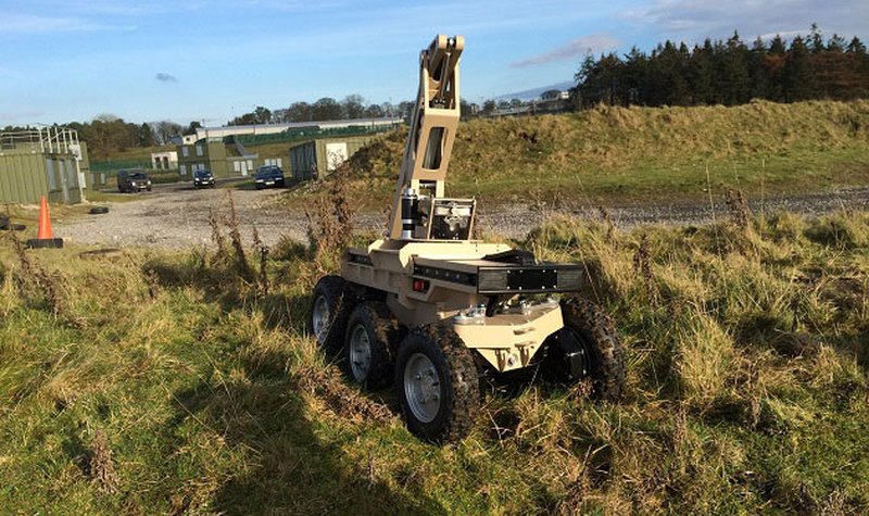 UGVs team in Didcot demolition
