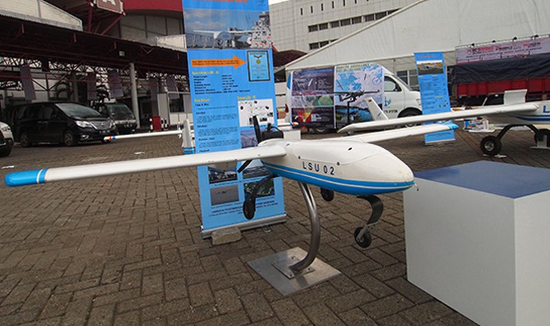 Indo Defence 2016: LAPAN displays unmanned aircraft