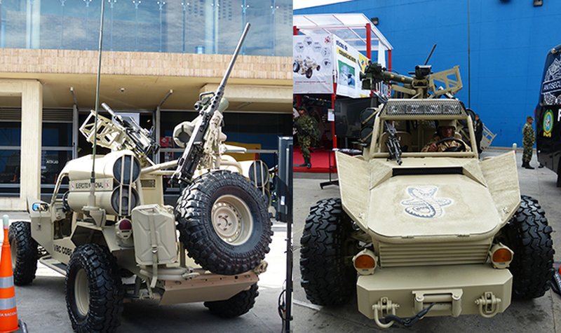 Colombia’s new recon and patrol vehicles