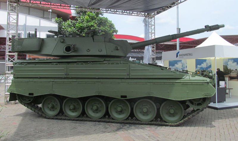 Indo Defence 2016: Rheinmetall aims for medium tank
