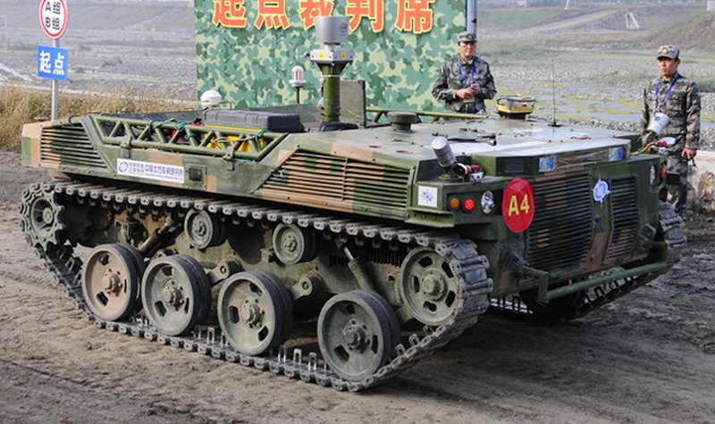 China explores military UGV designs