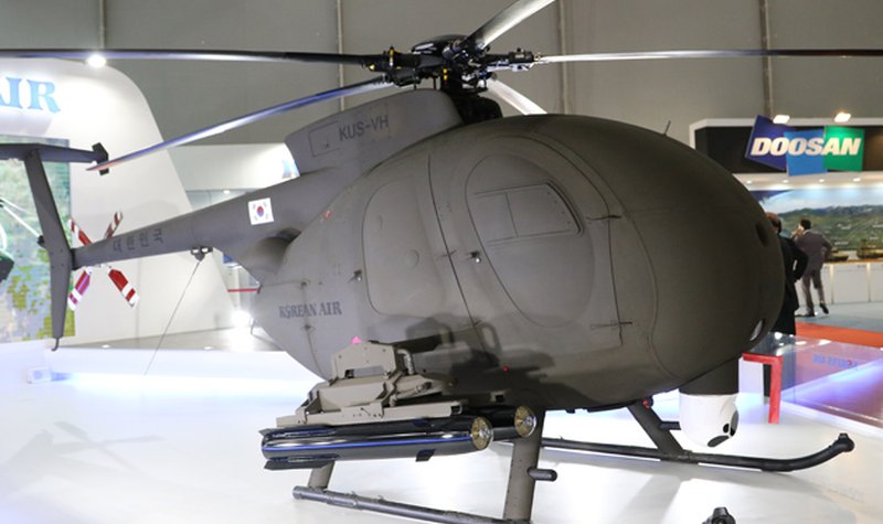 Boeing aids Korean unmanned MD 500s