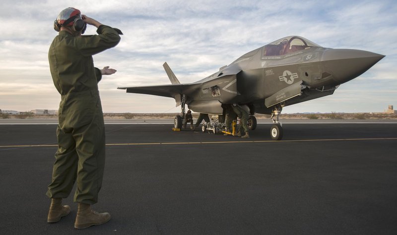 US F-35 fighters fly first ever combat mission
