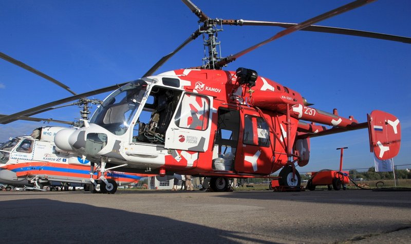 First shipborne Ka-226T rolled out