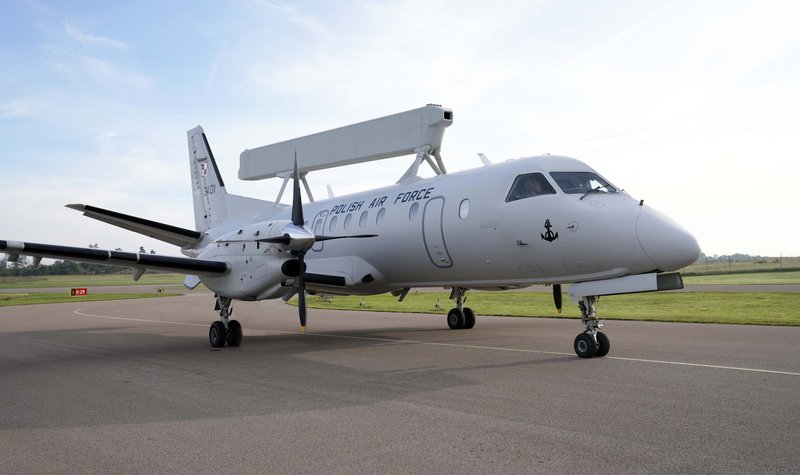 Poland receives first Saab 340 AEW aircraft