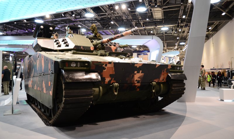 DSEI 2017: BAE demonstrates CV90 with APS