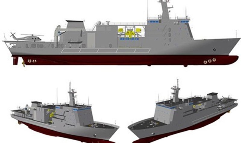 South Korea pushes ahead with sub rescue ship