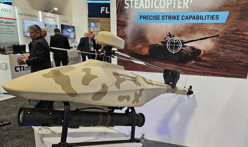 Steadicopter launches Golden Eagle Heavy Strike RUAS in Washington