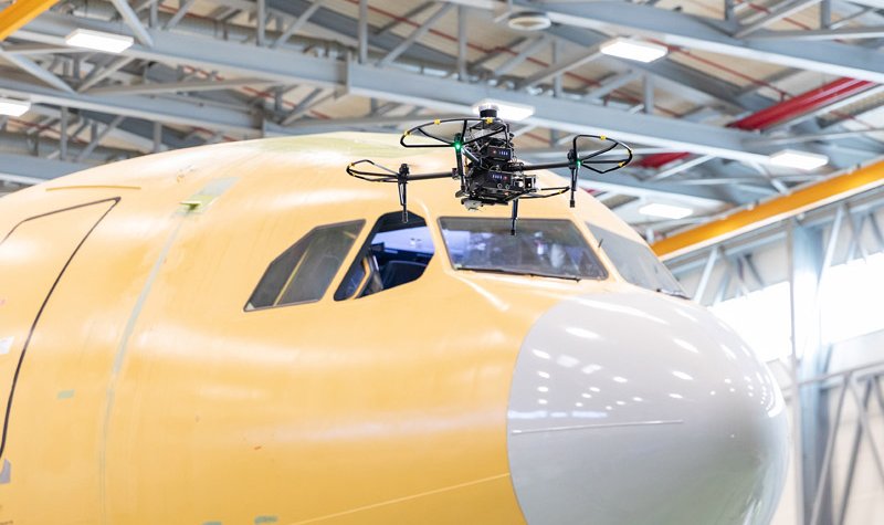 Airbus looks to UAS and AI aircraft maintenance