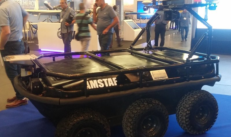 Israeli firms showcase unmanned technologies