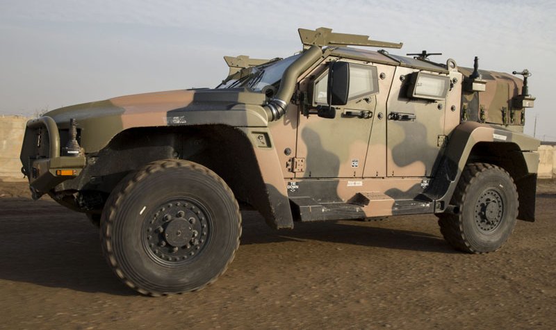Australia deploys Hawkei to Middle East