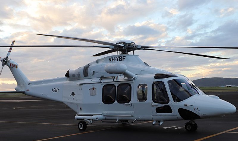 Australian Army receives first leased AW139