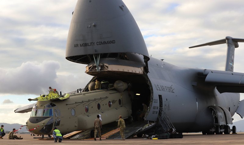 Australia receives latest pair of new Chinooks