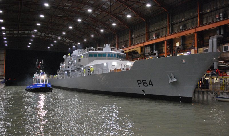 Babcock floats Irish OPV