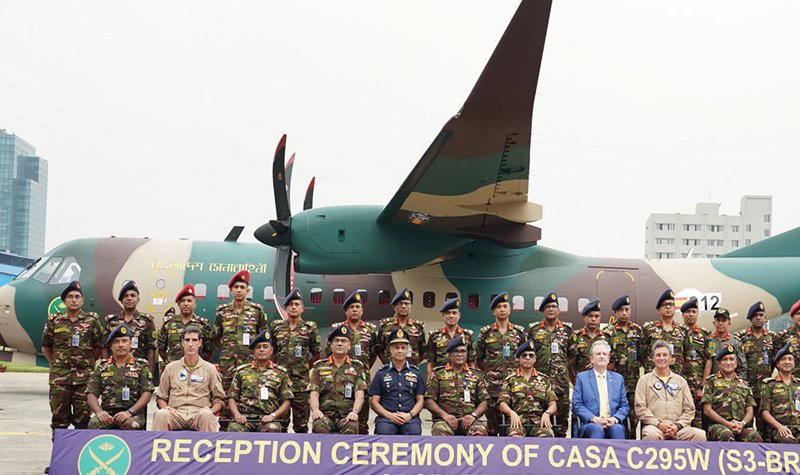 Bangladesh receives second C295W, continues quest for new fighters
