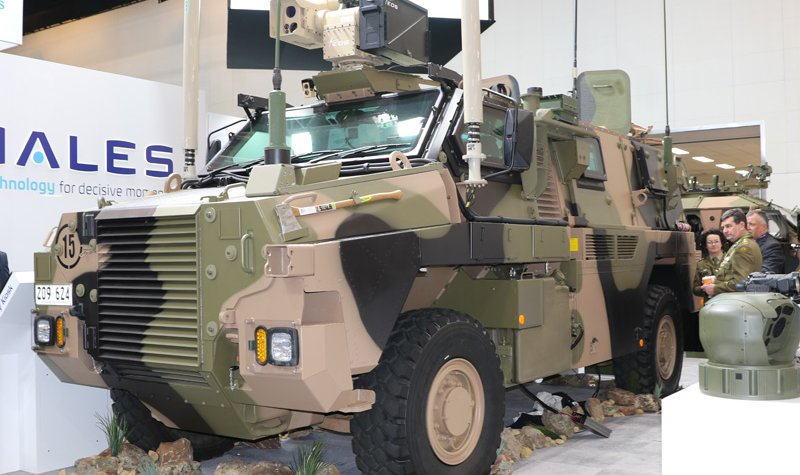 Mesmer C-UAS integrates onto Bushmaster