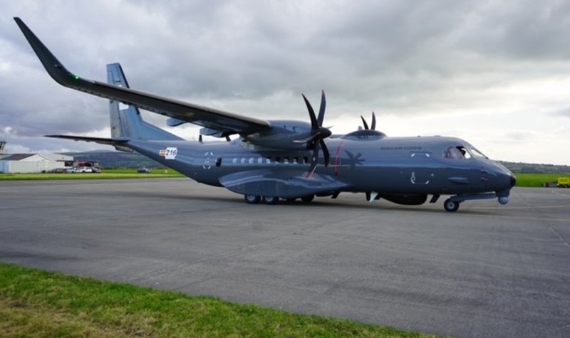 Irish C295 MPAs fitted with Viasat SATCOM terminals
