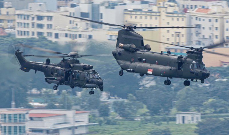 Singapore’s H225M and CH-47F helicopters attain full operational capability
