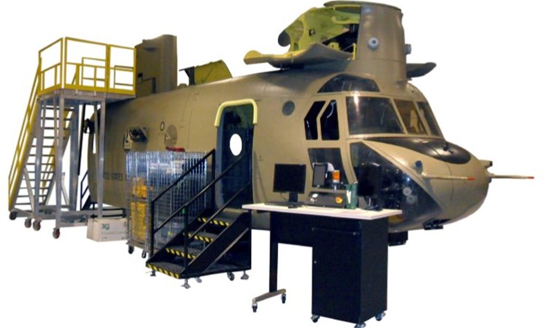 Kratos enhances Chinook training systems