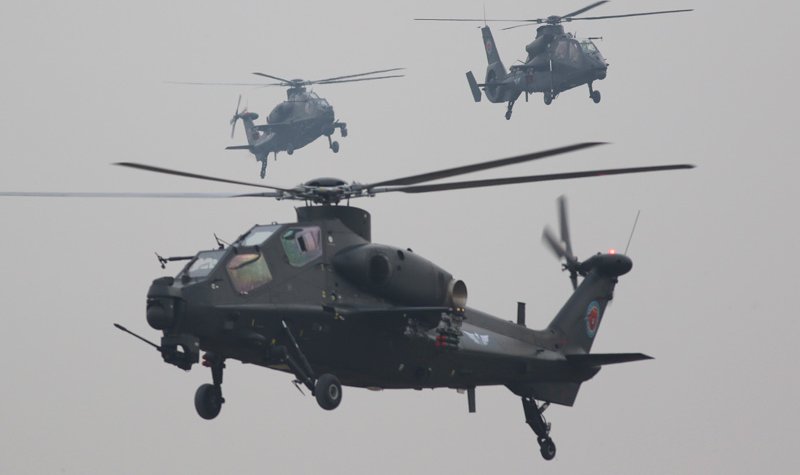 Glimpses emerge of new Chinese heavy attack helicopter