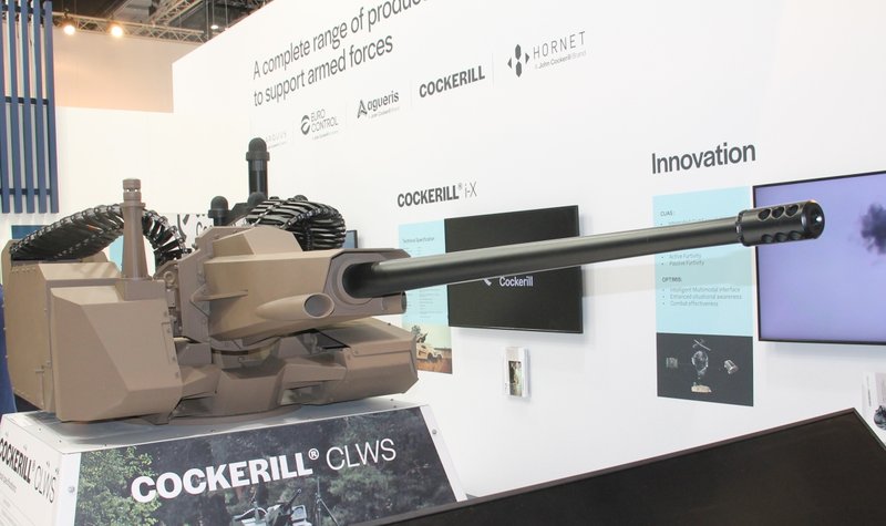 DSEI 2025: Cockerill’s new weapon station nears end of development