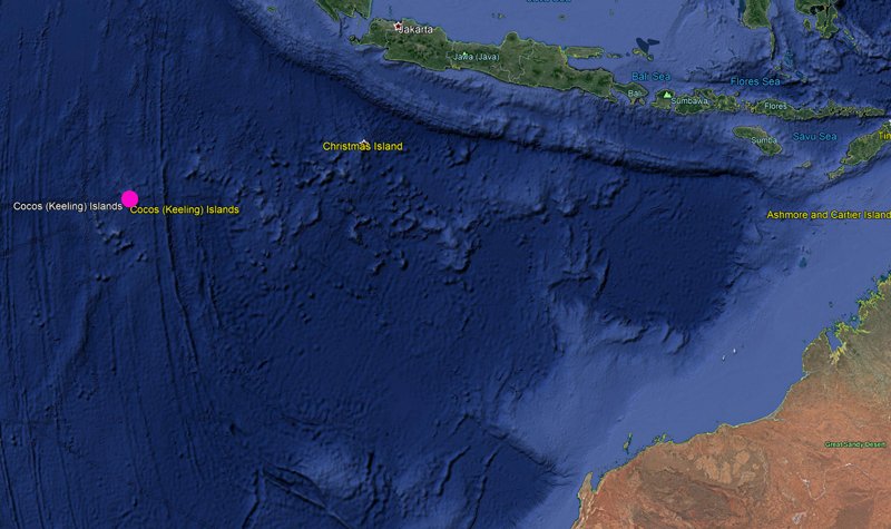 Australia to operate Peregrine from Cocos Islands