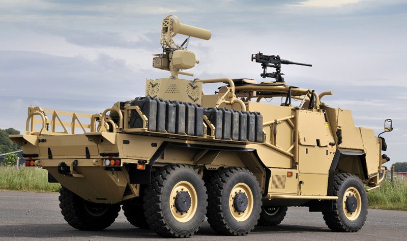 Supacat unveils HMT 600 in C-UAS configuration