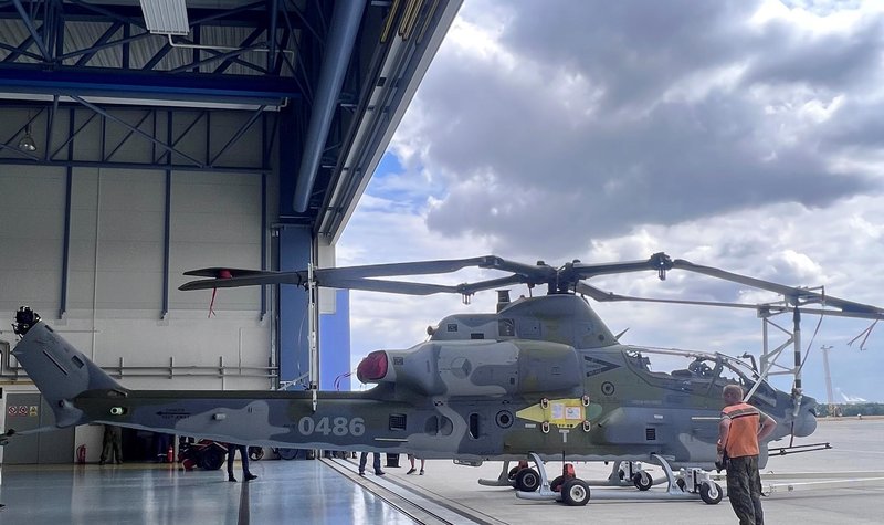 Czech Republic receives first AH-1Z Viper helicopters