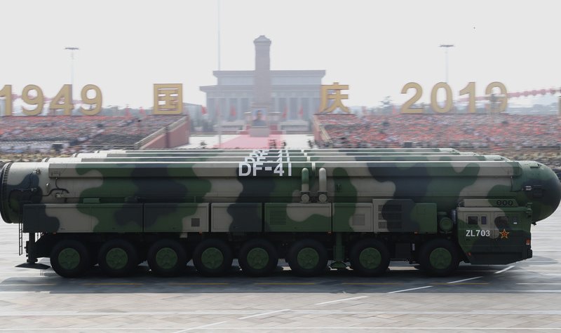 What's the reason behind China's ICBM silo building spree?