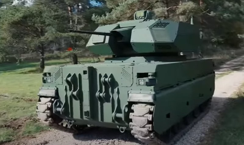 DOK-ING presents CUAS MV-8 armed with Valhalla Mangart 25 turret