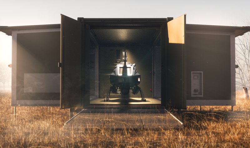 DSEI 2023: UMS Skeldar and Marshall unveil containerised deployment system for V-200 UAS