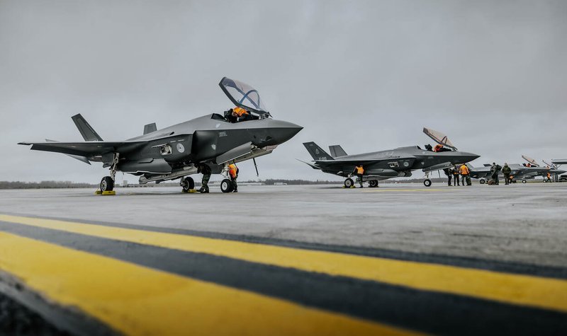 Netherlands deploys F-35s for air policing in Estonia