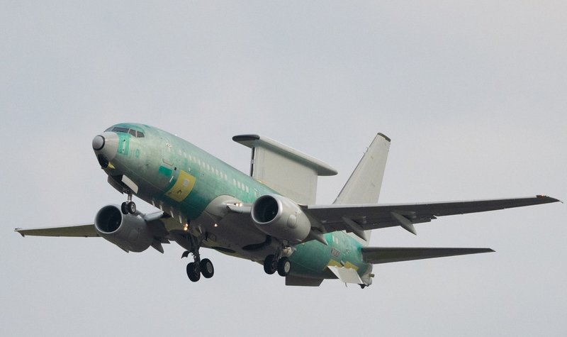 UK RAF Wedgetail AEW&C completes first flight