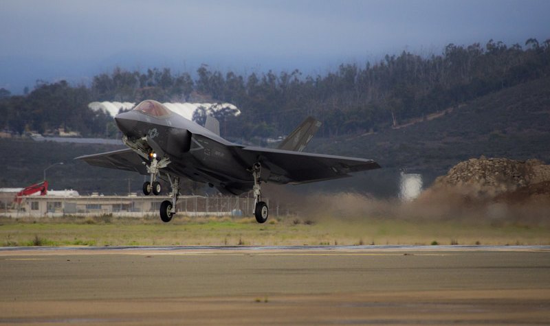US Marine Corps' VMFA 314 receives first F-35Cs
