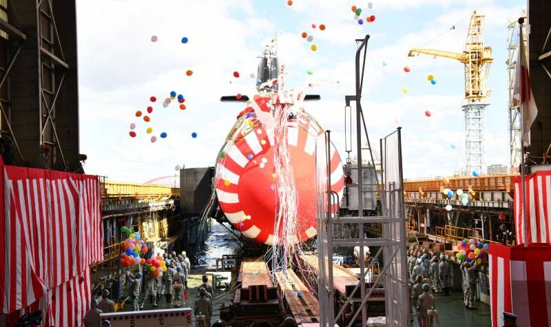 Japan launches second Taigei-class submarine