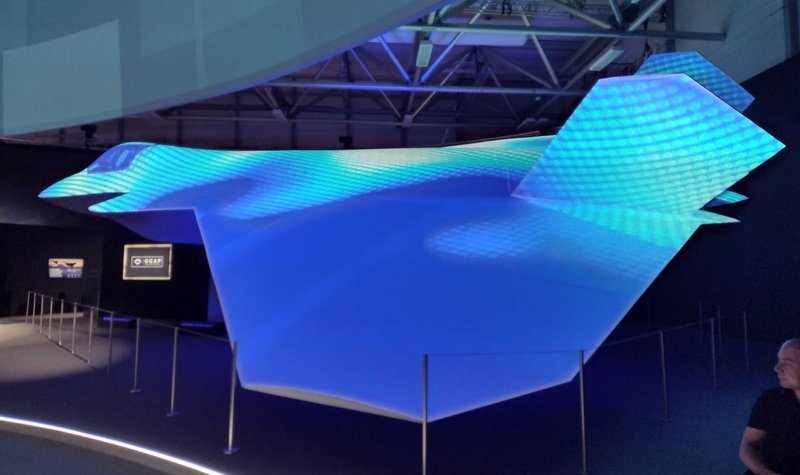 GCAP model put on show at Farnborough as plans solidify