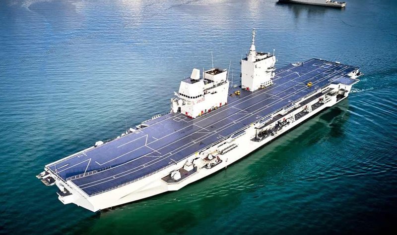 Italian Navy finally takes delivery of Trieste
