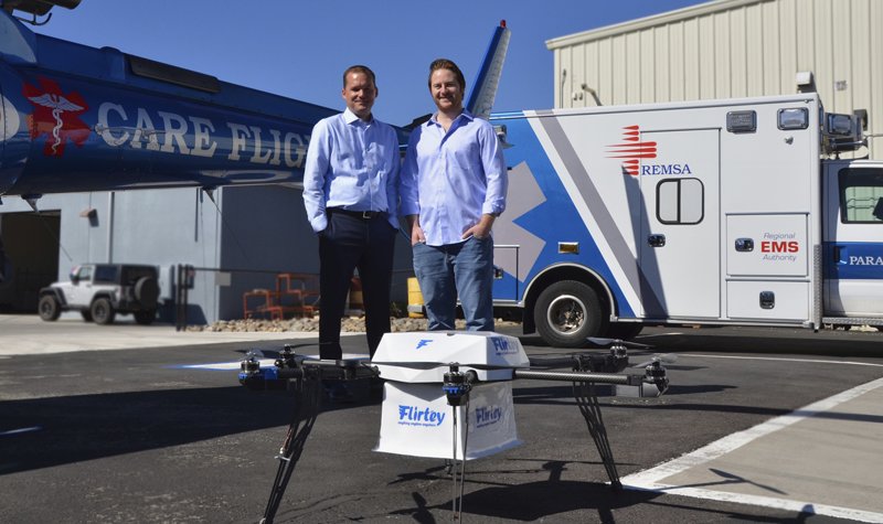 Flirtey receives approval for BVLOS UAS deliveries