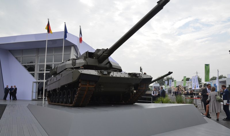 Eurosatory 2018: Franco-German industry unveils new Euro tank
