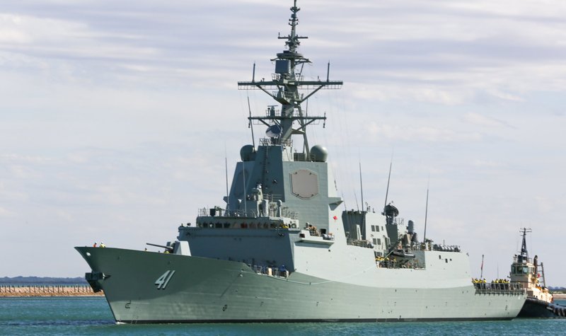 HMAS Brisbane completes combat system testing